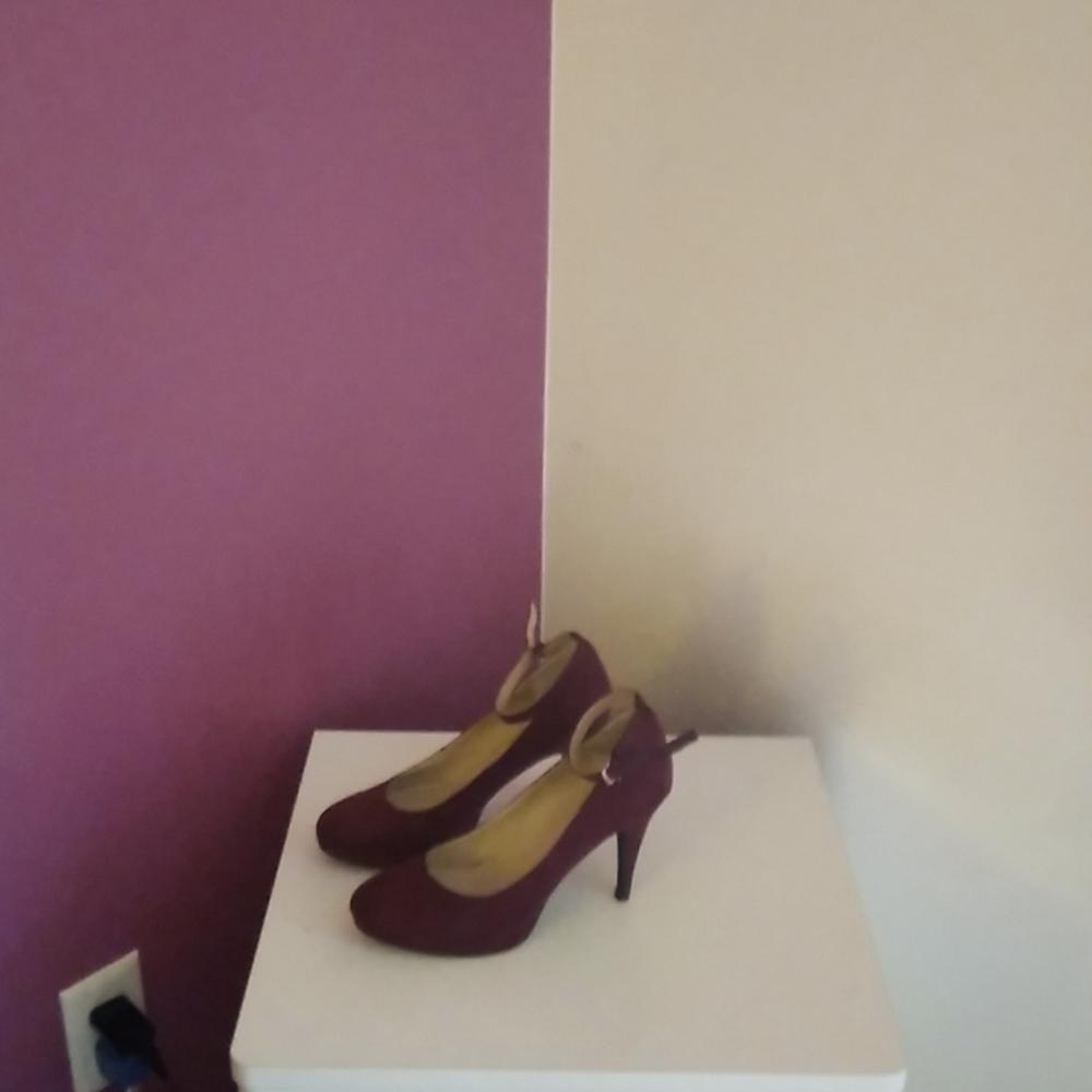 Suede High-Heels
